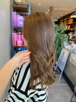 ロング 希優🌺ソムリエ /ブリーチ/カットのヘアスタイル