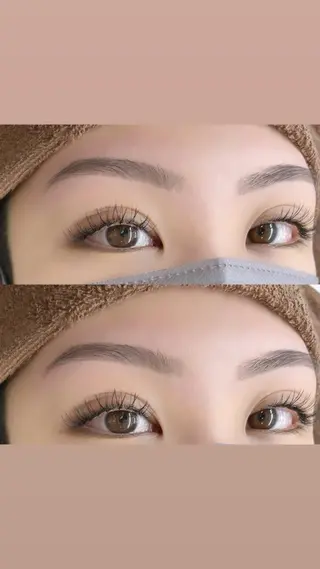 パーマ メンズ アイブロウ BEIGE 金山 🌹RUKAのマツエク・マツパデザイン