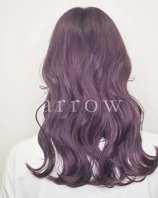 セミロング カラー arrow🖤 もえみのヘアスタイル