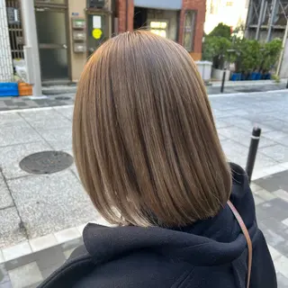 カラー eN°   by youres hair 飯田橋店所属・髪質改善/レイヤー× 縮毛矯正🤍maiのヘアスタイル