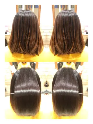 ミディアム パーマ across hair design武蔵小杉店所属・/本物の髪質改善/ 古川新のヘアスタイル
