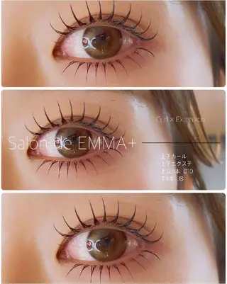 マツエク・マツパ EMMA plus．のマツエク・マツパデザイン