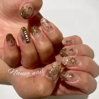 ネイル 金竹 結衣のネイルデザイン