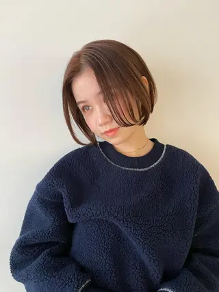 ショート カラー なりたいが叶う ながしまじゅんきのヘアスタイル