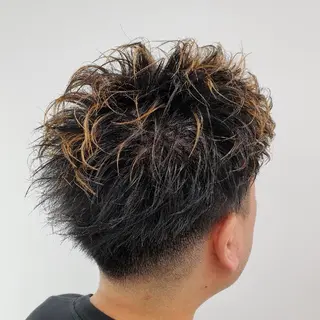 メンズ カラー 倉持 龍歩のヘアスタイル