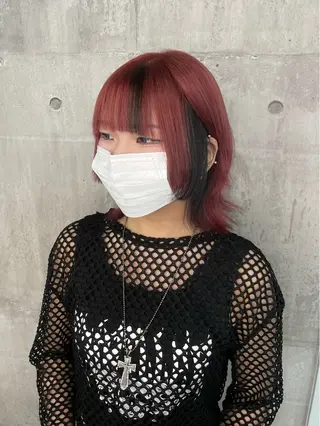 カラー _WHITE浜松店 もえかのヘアスタイル