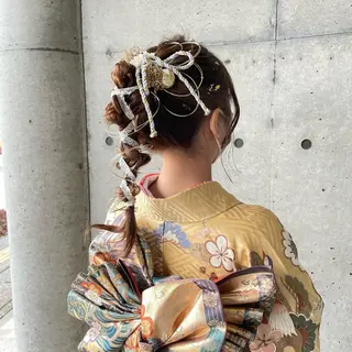 ヘアアレンジ am eyelash salon所属・am eyelash ❁︎ kasumiのマツエク・マツパデザイン