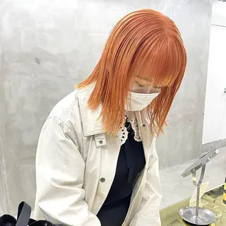 ミディアム カラー yiye 青山所属・無料カットモデル募集 🌱ひょうがのヘアスタイル
