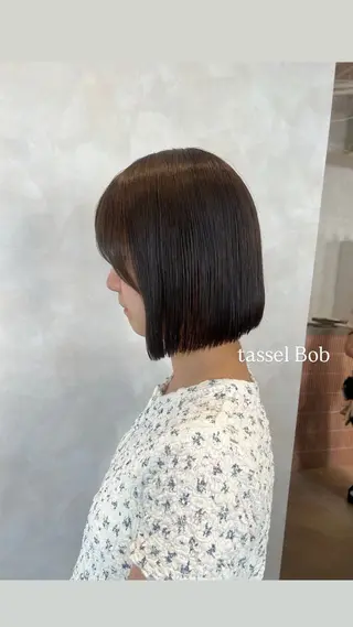 ショート カラー 梅田/顔周りカット /ボブ/RINKAのヘアスタイル