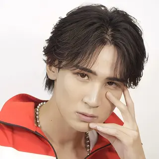 ミディアム Lit.富士 久保田風太のヘアスタイル