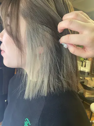 ミディアム カラー bond所属・つるさき ゆきえのヘアスタイル