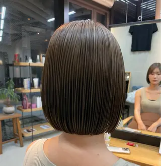 ショート mee.表参道所属・ボブ/ショート /パーマ/shinのヘアスタイル