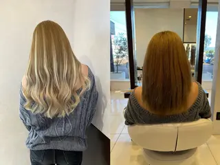 nehus nagaoka所属・🖤複雑履歴ブリーチ Mizuki 🖤のヘアスタイル