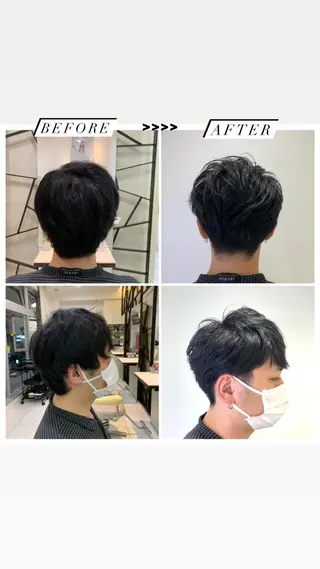 メンズ 🫧髪質改善・美髪 艶髪🫧ニタ シンゴのヘアスタイル