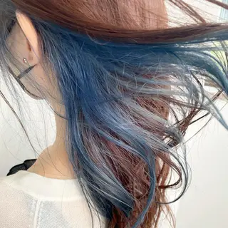 ロング カラー コイデ リュウセイのヘアスタイル