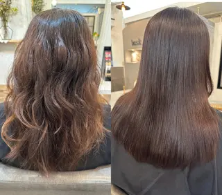 セミロング sato ayaka ｜透明感カラー🫧のヘアスタイル