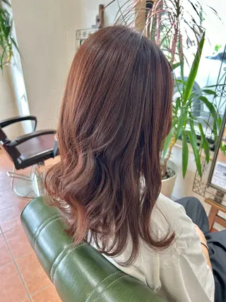 ロング カラー 石井 佑樹のヘアスタイル