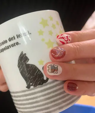 ネイル ラッキー 玲奈のネイルデザイン