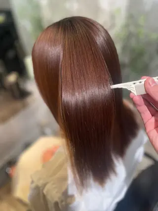 セミロング カラー ENORE所属・中川 まさきのヘアスタイル