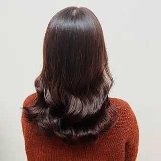 ロング カラー ヘアアレンジ 🍓後藤 はるな🍓のヘアスタイル