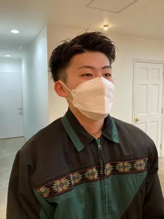 メンズ 高山 鳳成のヘアスタイル