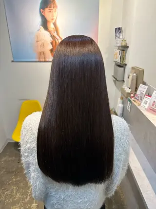 ロング ボブ/ぱつっとボブ/ 谷口 海星のヘアスタイル