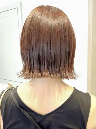 ショート くびれボブ/インナー カラー　taigaのヘアスタイル