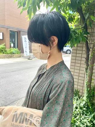 ショート ハイトーン/レイヤー /ウルフ⭐️永田⭐️のヘアスタイル