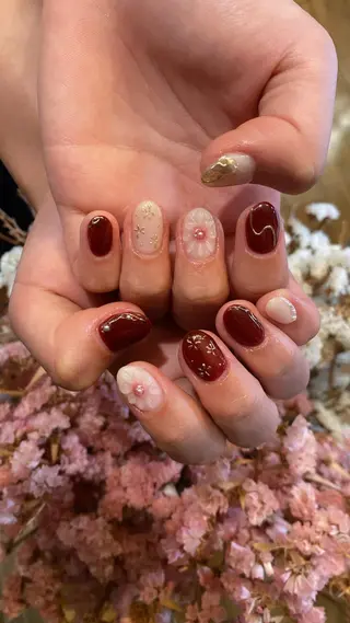 ネイル crystal ⭐︎ colorのネイルデザイン
