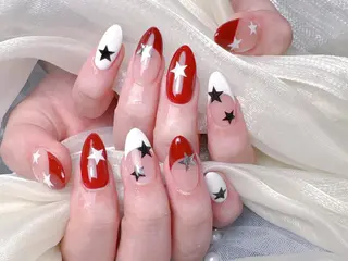 ネイル 🎀も ものネイルデザイン