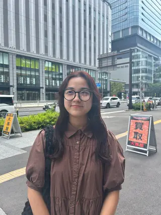 ロング カラー 福村 彩夏のヘアスタイル