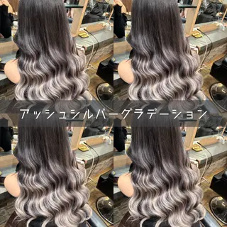 ロング カラー エクステ💖艶カラー ,ハイトーン/あいかのヘアスタイル