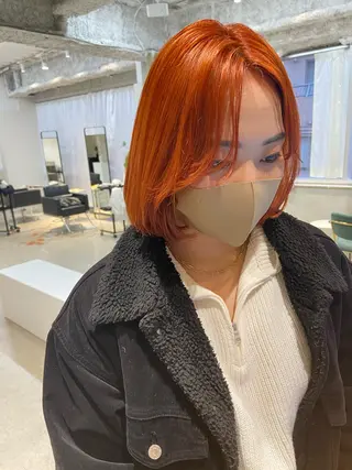 ミディアム カラー STAN WOOD所属・似合わせcut 🔥yutakaのヘアスタイル