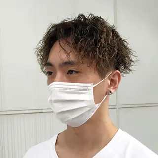 ショート パーマ メンズ ⭐️メンズ特化⭐️ 上杉俊祐のヘアスタイル
