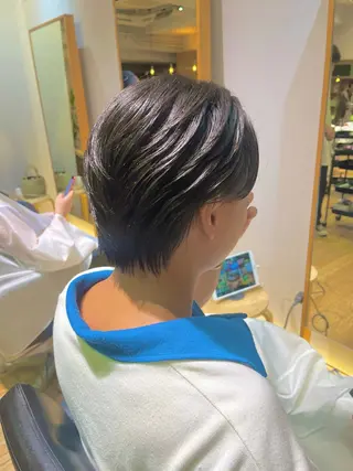 ショート コテ巻き風パーマ🫧 麻尋のヘアスタイル