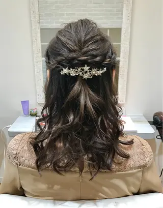 セミロング カラー SALOWIN川崎所属・似合わせレイヤー/ 美髪縮毛矯正/ミナエのヘアスタイル