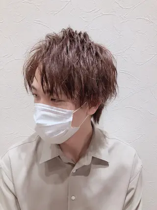 ショート カラー ヘアアレンジ メンズ メンズZina代表 田端 麗治のヘアスタイル