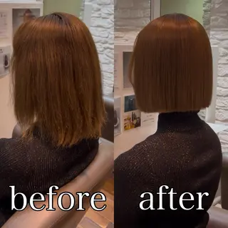 ミディアム ボブ特化美容師 中　綾斗のヘアスタイル
