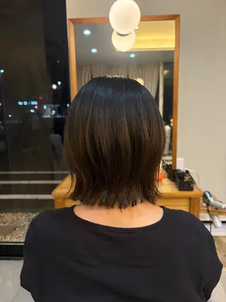 ミディアム のどか 노도카のヘアスタイル
