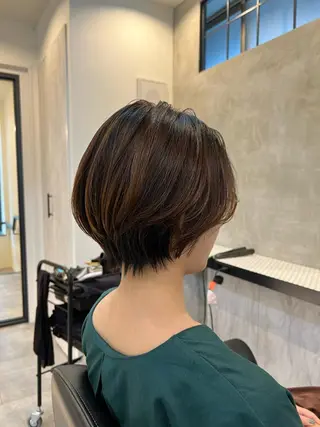 ショート 工藤 梨花のヘアスタイル