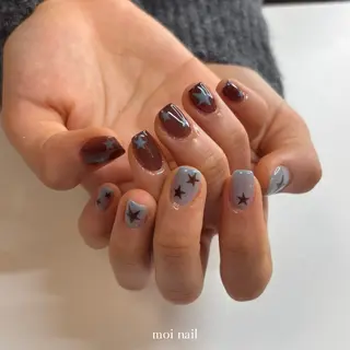 ネイル moi nail ˙⋆.˚のネイルデザイン