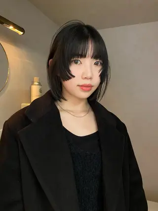 ミディアム カラー iroha/ n.w.h🎀のヘアスタイル