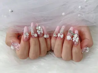 ネイル 【Eclat エクラ】nail&beauty所属・Eclat〔エクラ〕 MOEKA𝜗𝜚*のネイルデザイン