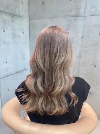 ロング 顔周り🇰🇷韓国 レイヤー/モエのヘアスタイル