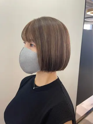 セミロング 加藤 優眞のヘアスタイル