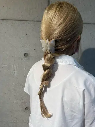 ヘアアレンジ 表参道ソルエテラ🎀 𝐒𝐇𝐔𝐑𝐈のヘアスタイル