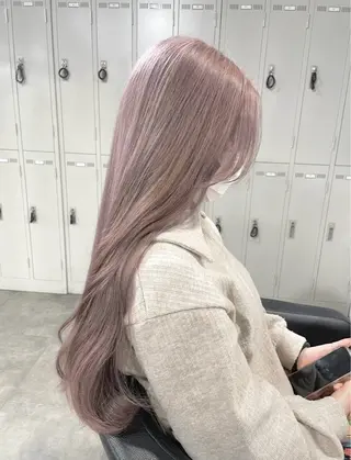 ロング 透明感カラー・レイヤ ー🎀amika🎀のヘアスタイル