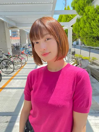 ショート CHAINON 木原崇了のヘアスタイル