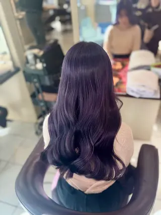 ロング カラー 🎀透明感カラー 🐈ナズナのヘアスタイル