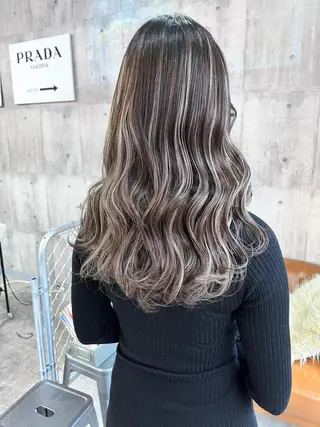 ロング カラー SHURI❤️🔥 中/韓mix ♡のヘアスタイル